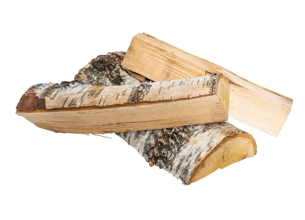 Brennholz Birke – 25 cm – 2 RM Palette