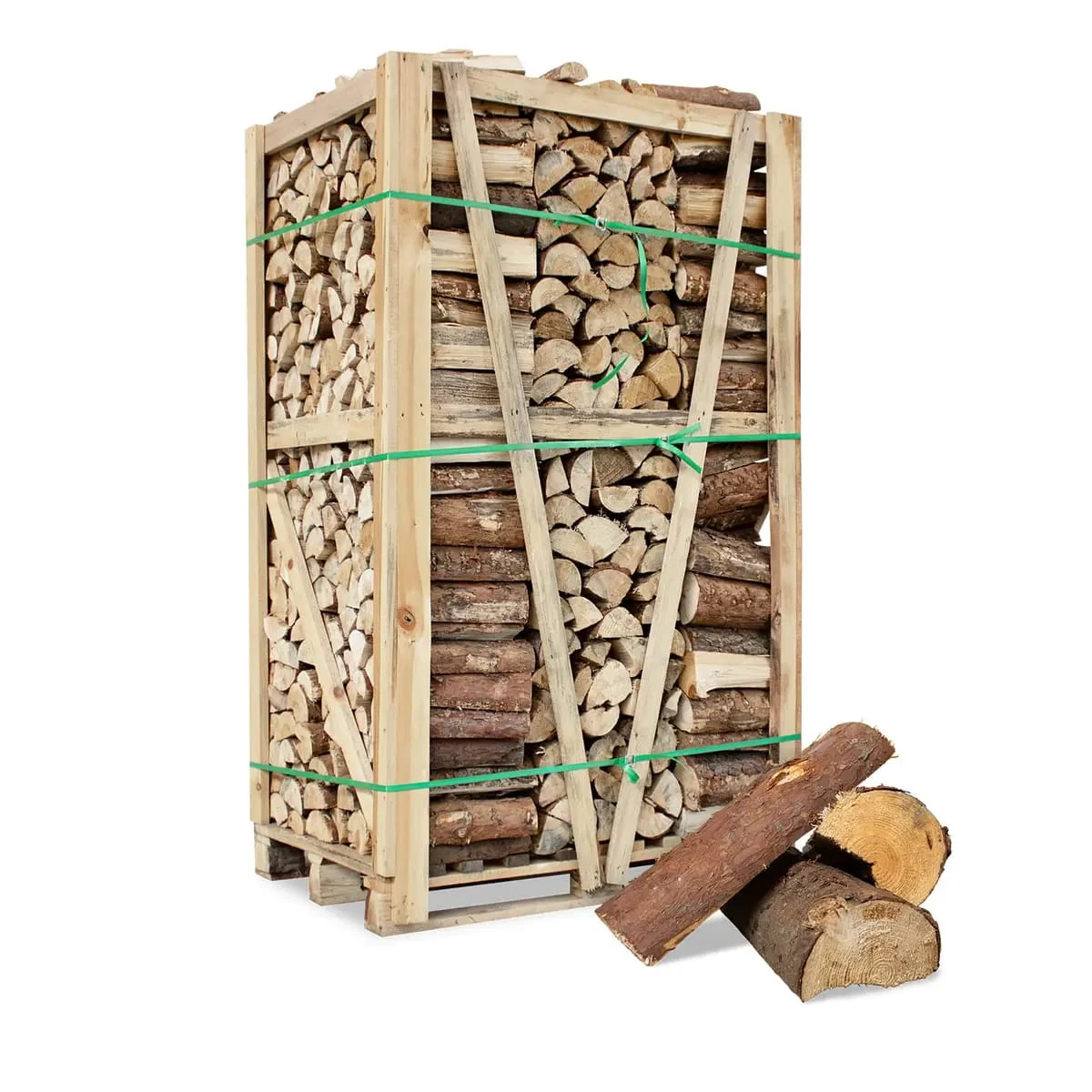 Heizfuxx Brennholz Weichholz-Mix – 33 cm – 1,8 RM